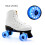 1 Pcs Roller Skate Wheels 58mm X 32mm Luminous Qua 5