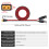 12AWG 6M XT60 Female Extension Cable Quick Connect 2