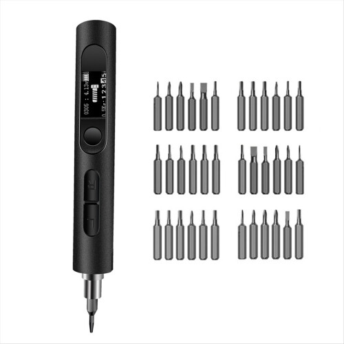 Electric Screwdriver Set with Dual Torque Adjustme