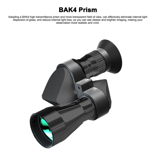 Compact Monocular Handheld BAK4 Prism with Cell Ph 2