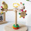 Bird Perch Stand Stick Toy for Sparrow Rotating Wi 3