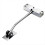 Silver Automatic Door Closer, Adjustable Spring Cl 1