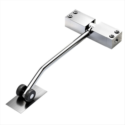 Silver Automatic Door Closer, Adjustable Spring Cl