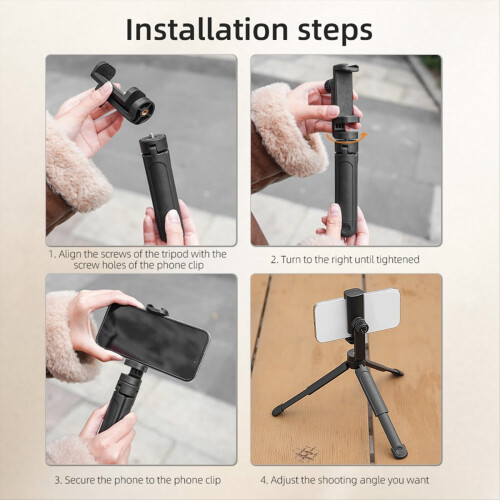 Mini Selfie Tripod Portable Tabletop Camera Phone