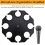 Multi Mic Holder for Wired and Wireless Mics, Orga 6