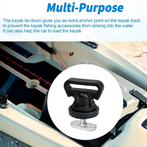 4 Pack Kayak Track Mount Tie Downs for Accessories 1