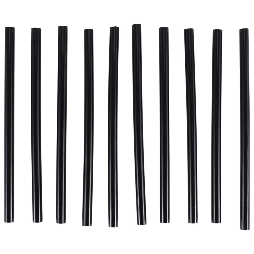 10Pcs Hot Melt Glue Adhesive Sticks 150X7mm Black 4853967008147