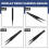 Anti-static Flat Square Tip Stainless Steel Straig 9