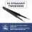 Anti-static Flat Square Tip Stainless Steel Straig 8