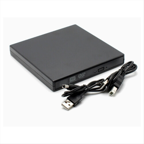 External CD DVD Drive, USB 2.0 Slim Protectable CD 2