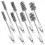 8Pcs Stainless Steel Wire Brush, Bore Brush Set, E 2