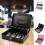 Security Storage Box Lockable Metal Cash with Tray 6