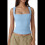 Women'S Square Neck Sleeveless Tank Tops M 1
