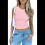 Womens Summer Tank Tops Pink L 3
