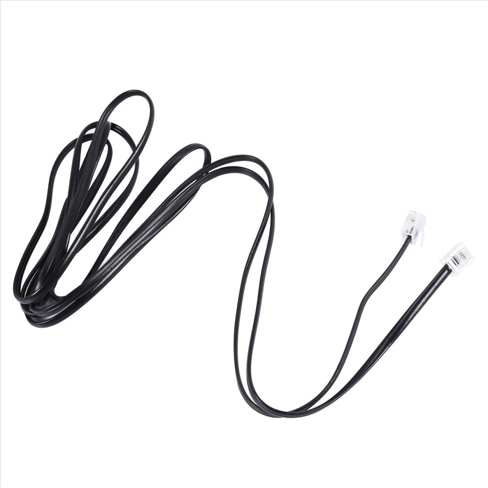 Photos - Cable (video, audio, USB) RJ11 6P4C Telephone Cable Cord ADSL Modem 2 Meters