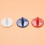 50 PCS Golf Ball Marker 18mm Random Color 7
