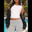 Womens Summer Tank Tops White S 9