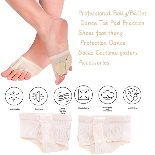 Professional Belly/Ballet Dance Toe Pad Practice S 1