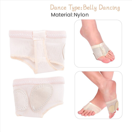 Professional Belly/Ballet Dance Toe Pad Practice S 2
