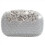 Unique Clasp Silver Diamante Crystal Diamond Eveni 1