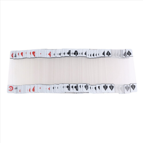 Transparent Plastic Waterproof Poker Novelty Inde