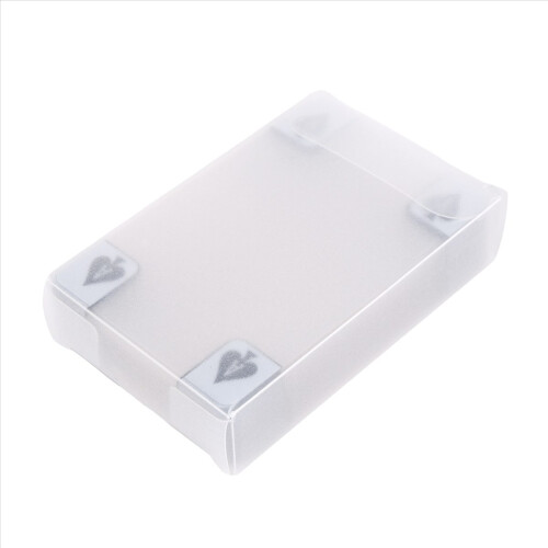Transparent Plastic Waterproof Poker Novelty Inde 1