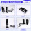 NEW 120W USB Power Desktop Computer Notebook Audio 8