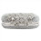 Unique Clasp Silver Diamante Crystal Diamond Eveni 6
