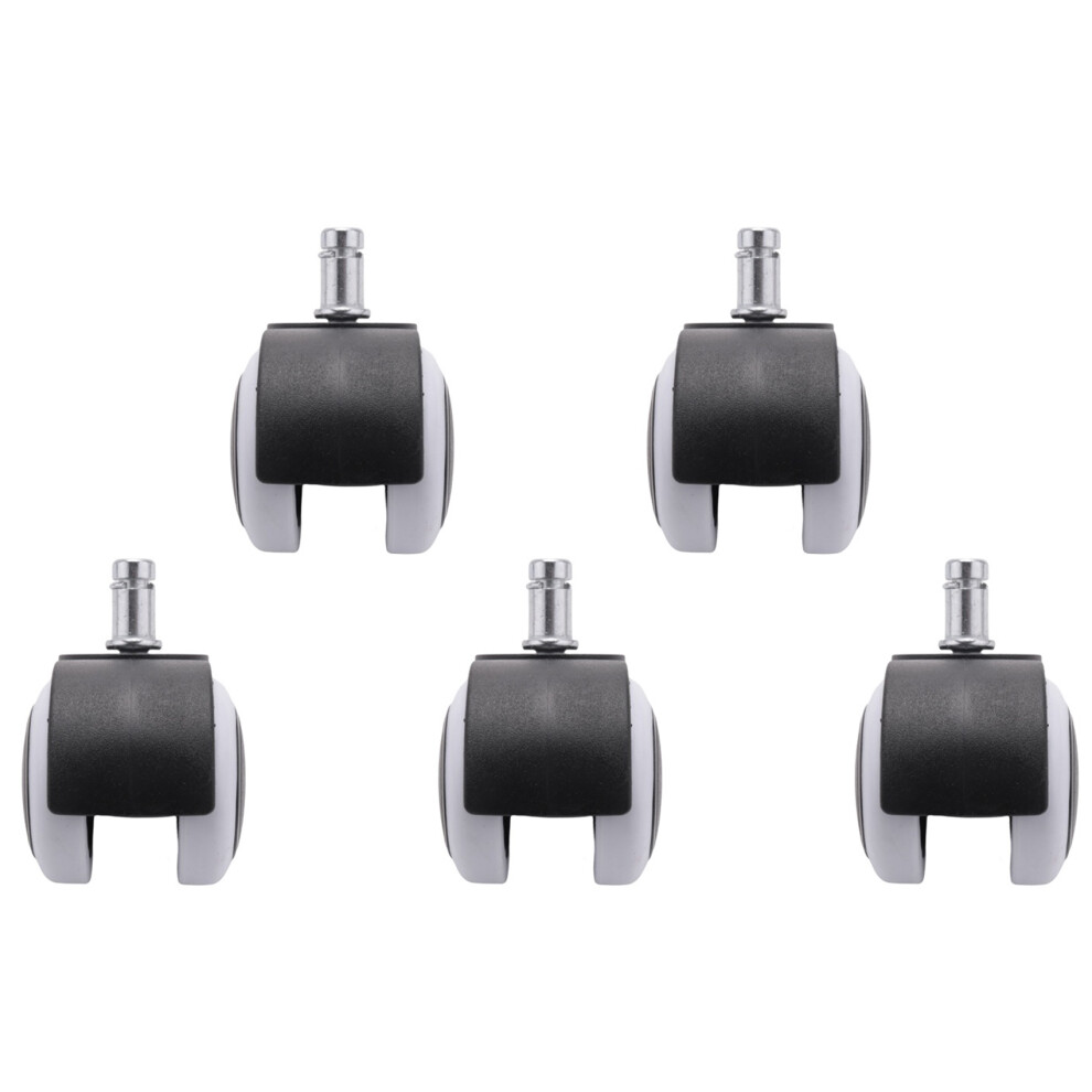 50Mm Office Chair Roller Castor Wheels - Set Of 5 4853967011611