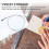 4pcs A Set of Violin Strings E-A-D-G Core Steel+Ni 5