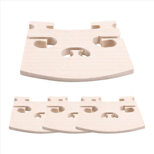 Violin parts Violin-Bridge-5pc-4/4 Maple Bridge Pa 1