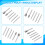 6PCS HSS Rotary Multi Tool Burr Routing Router Bit 10