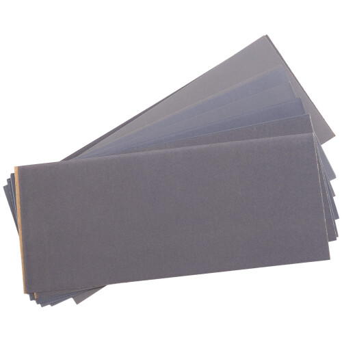 Abrasive Dry Wet Waterproof Sandpaper Sheets Assor 1