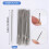 30pcs 5.2 cm Large-Eye Stitching Needles Hand Sewi 4
