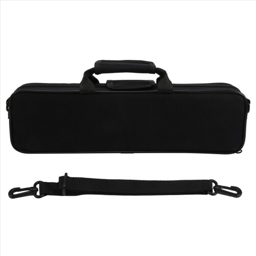 Nylon Padded Flute Bag Carry Case Cover Shoulder S 1