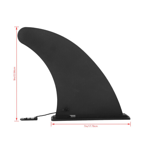 9in Surf SUP Fin Fixed Socket Type Center Stabilizer for Paddleboard Longboard 2