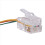 4P4C RJ9 Cable,3.5mm Smartphone Headset to Adapter 5
