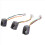 4P4C RJ9 Cable,3.5mm Smartphone Headset to Adapter 4