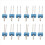 12 Pieces Twin Needles, Double Needles with Plasti 3