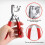 Pliers With 20 Sets Snap White Copper Buttons Claw 7