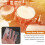 18 Pieces Drum Damper Gel Pads Silicone Drums For 6