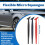Car Wrapping Flexible Micro- Squeegee Curved Slot 7