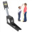 200Cm Stadiometer Black Wall Mounted Height Meter 3