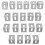 20Pcs 4040 Aluminum Corner Brackets Fitting Angle 1