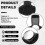 Bicycle Mirrors Wrist Mirror Rearview Wristband Mo 9
