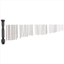Hand Drill Set Precision Pin Vise With 49 Pcs Mini