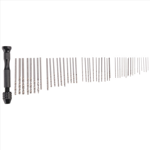 Hand Drill Set Precision Pin Vise With 49 Pcs Mini