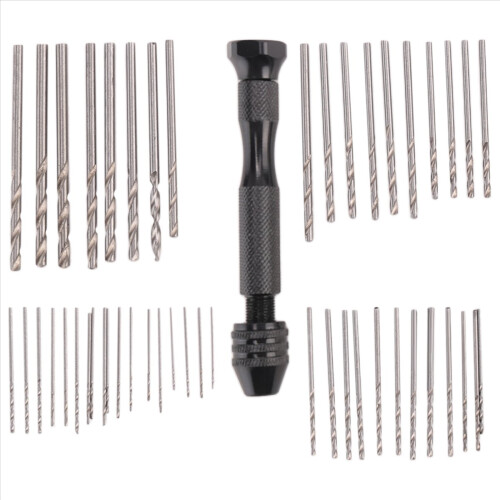 Hand Drill Set Precision Pin Vise With 49 Pcs Mini 2