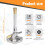 1Pcs Mini Single Tube Bunsen Burner Gas Light for 8
