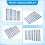 10Pcs Tungsten Carbide Masonry Drill Bit Set for M 9